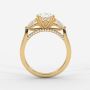 Sorella Oval Cut Three-Stone Diamond Ring By Ayka Jewels