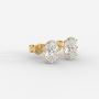 Buy Elise Oval Diamond Stud Earrings for Women | Ayka Jewels