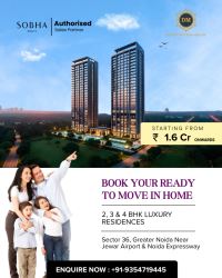 Premium 2&3 BHK Sobha Apartments in Sector 36, Greater Noida