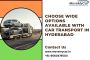 Choose Wide Options Available with Car Transport in Hyderaba