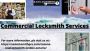 Commercial Locksmith services on offer from S.O.S Locksmith