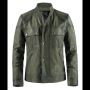 Buy Green Men Jackets Leather online