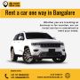 Rent a Car One Way in Bangalore 