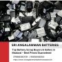 Sri Angalamman Batteries – Trusted Battery Scrap Buyers 