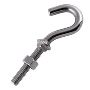 Premium A4 Stainless Steel Threaded Hook – Strong & Corrosio