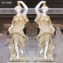 Beautiful Outdoor Greek Marble Woman Statues for Garden 