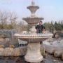 Outdoor Marble Tiered Water Fountain for Garden and home