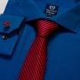Richman Men’s Navy Color Full Sleeve Cotton Regular Fit Shir
