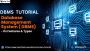 DBMS TUTORIAL