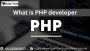 What is PHP Devloper