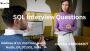 SQL interview questions SQL interview questions