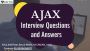 Ajax interview question Ajax interview question