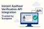 Instant Aadhaar Verify API Integration – Trusted by Surepass