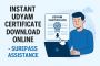 Instant Udyam Certificate Download Online | Surepass Assista