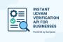 Instant Udyam Verification API for Businesses