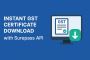 Instant GST Certificate Download with Surepass API