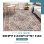 Transform Your Space with Soft, Stylish Cotton Rugs!