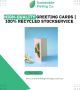 High-Quality Greeting Cards | 100% Recycled Stock