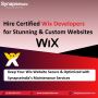 Hire Certified Wix Developers for Stunning & Custom Websites