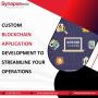 Blockchain App Development to Streamline Your Operations
