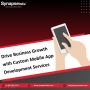 Drive Business Growth with Custom Mobile App Development Ser