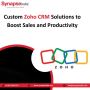 Custom Zoho CRM Solutions to Boost Sales and Productivity