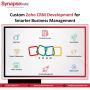 Custom Zoho CRM Development for Smarter Business Management