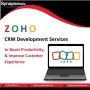 Zoho CRM Development Services to Boost Productivity