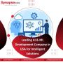Leading AI ML Development Company in USA for Intelligent Sol