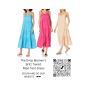 The Drop Women's Britt Tiered Maxi Tent Dress