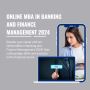 Online MBA In Banking and Finance Management 2024