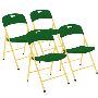 Green Folding Camping Chair Rugged Comfort for Outdoors