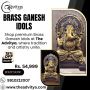 Shop the Best Brass Ganesha Murti Online
