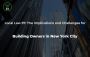 Local Law 97: The Implications and Challenges for Building O