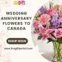 Send Wedding Anniversary Flowers to Canada to your Loved One