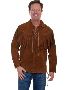 Men’s Fringed Suede Leather Long Sleeve Western Jacket