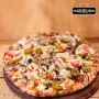 Deliciously Crispy: Experience our Wood Fired Oven Pizza