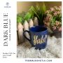 Custom Dark Blue Mug - Add Your Name & Heart | TheMugshot