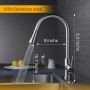 kitchen sink faucet pull down