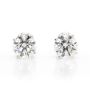 Elegant Lab Grown Diamond Stud Earrings - Sustainable Luxury