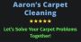 Aaron's Carpet Cleaning
