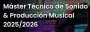 Máster Técnico de sonido