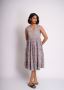 Buy Cotton Floral Dress in Handblock Print For Women By Thou