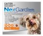 Buy Nexgard Chewables For Very Small Dogs (2 - 4 Kg) Orange 