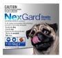 Buy Nexgard Chewables For Small Dogs (4.1 - 10 Kg) Blue Onli