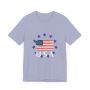 Shop USA Men's Jersey Short Sleeve T-Shirt – Comfort & Style