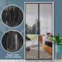 Magnetic Door Screen Mosquito Net Curtain, Auto Closing