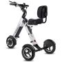 TopMate ES35 Powered Scooter 3 Wheels Foldable Trike with Ba