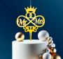 Mr & Mrs Cake Topper