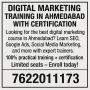 Digital Marketing Training in Ahmedabad with Certification